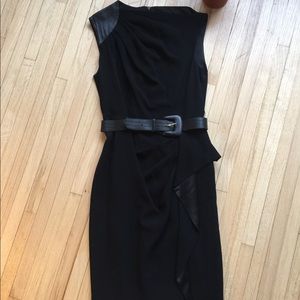 Teri Jon Sleeveless Black Dress - Sz 4
